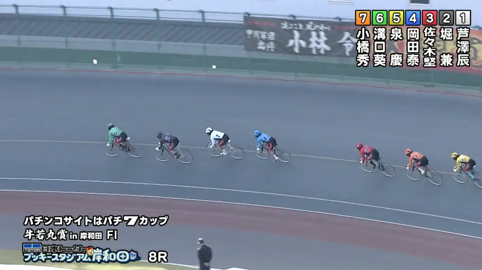 溝口葵が先頭で逃げの体勢を作る