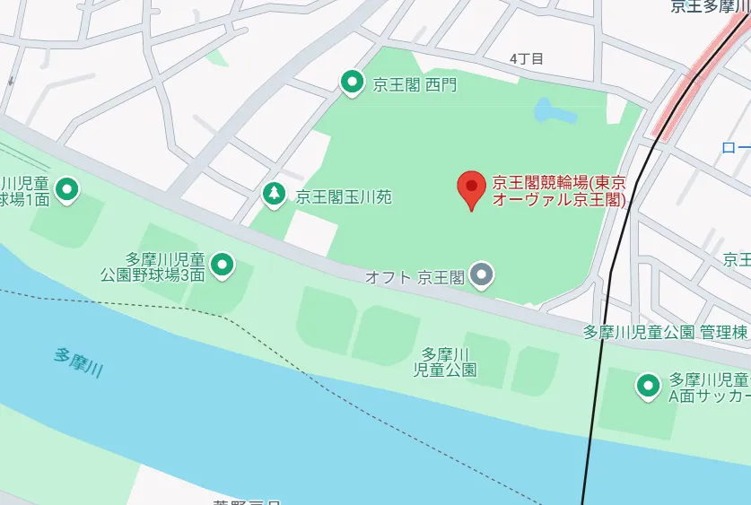 多摩川に隣接しているので風向きが変わりやすい